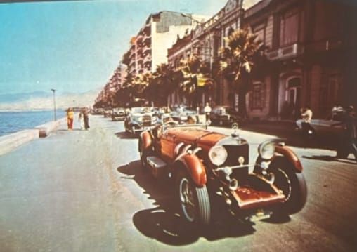1973 Uluslararası Antika Otomobiller Rallisi’nden bir görünüm.